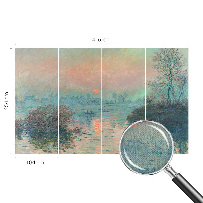 3D fototapet Atmosfärisk skymning