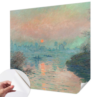 3D fototapet med motiv av en atmosfärisk skymning