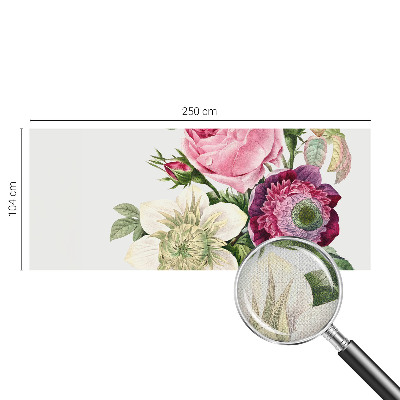 Fototapet för barn med motiv av en blombukett
