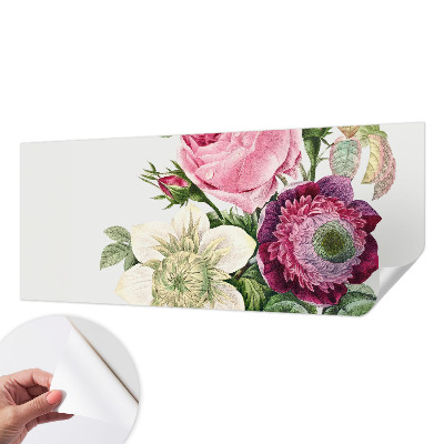 Fototapet för barn med motiv av en blombukett