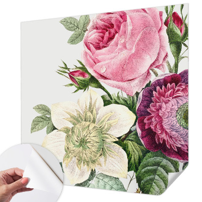 Fototapet för barn med motiv av en blombukett