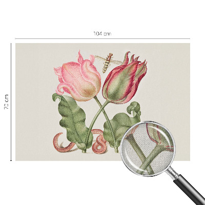 Fototapet barnrum Tulpanskönhet