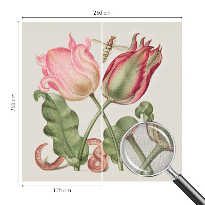 Fototapet barnrum Tulpanskönhet