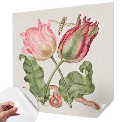 Fototapet barnrum Tulpanskönhet