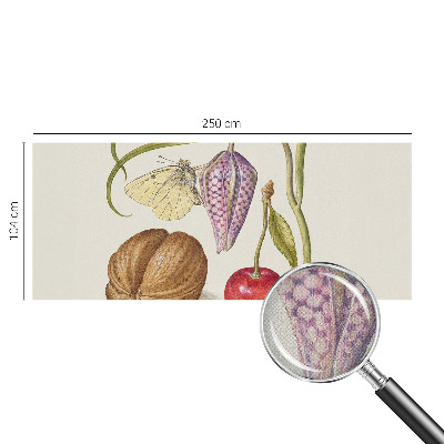 Självhäftande fotovägg Fjärilsväxt