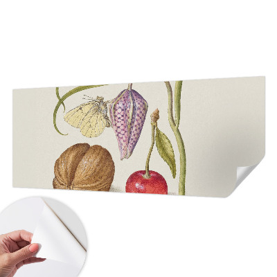 Självhäftande fotovägg Fjärilsväxt