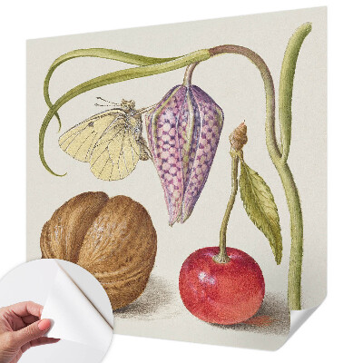 Självhäftande fotovägg Fjärilsväxt