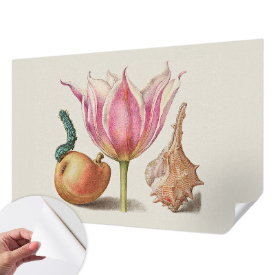 3D fototapet i en naturlig symbios
