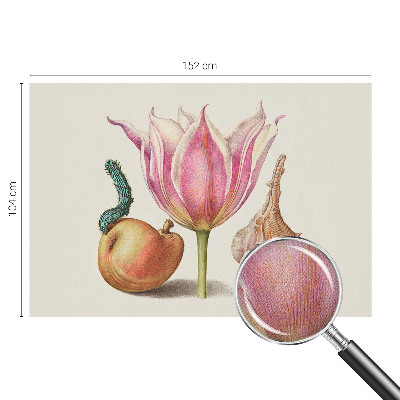 3D fototapet i en naturlig symbios