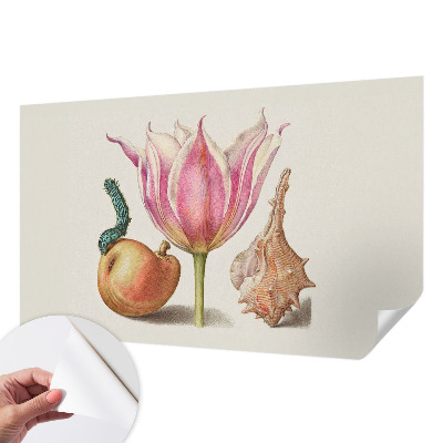 3D fototapet i en naturlig symbios