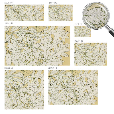 Fototapet barn Trädblad