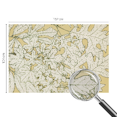 Fototapet barn Trädblad