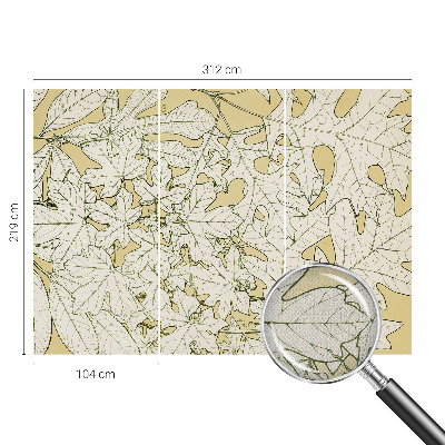 Fototapet barn Trädblad