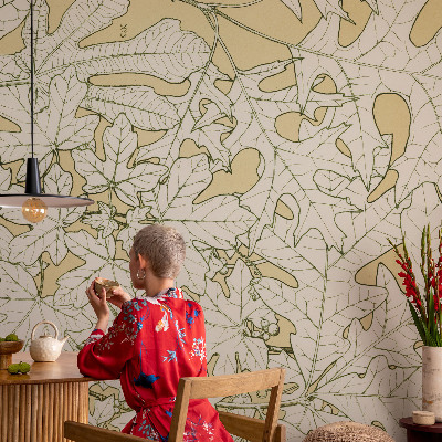 Fototapet barn Trädblad