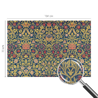 Fototapet för barn Blommönster