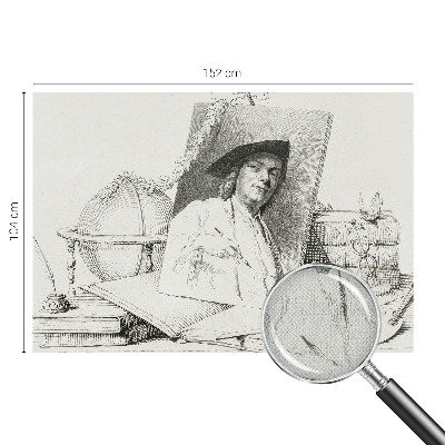 Peel and stick fototapet Konstnärligt porträtt