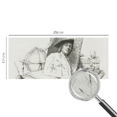 Peel and stick fototapet Konstnärligt porträtt