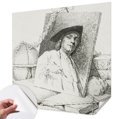 Peel and stick fototapet Konstnärligt porträtt