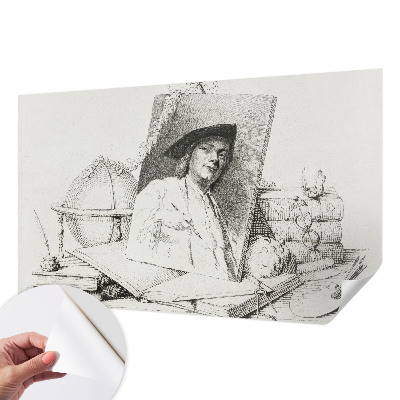 Peel and stick fototapet Konstnärligt porträtt