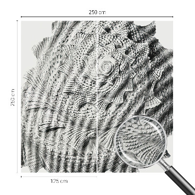3D fototapet med motivet 