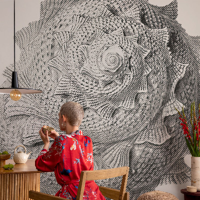 3D fototapet Naturens konst