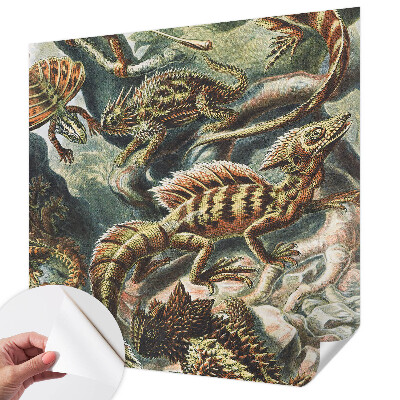 Fototapet barnrum Exotiska reptiler