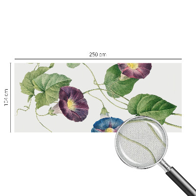 Självhäftande fototapet med floristisk elegans