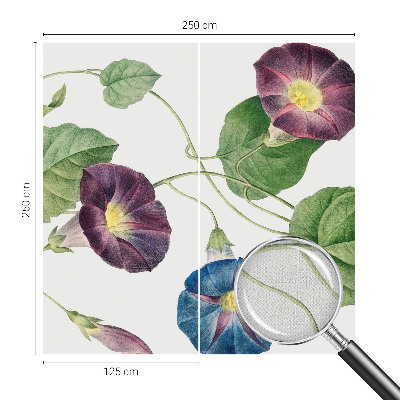 Självhäftande fototapet med floristisk elegans