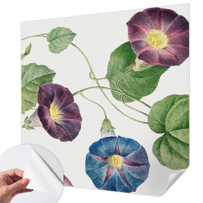 Självhäftande fototapet med floristisk elegans