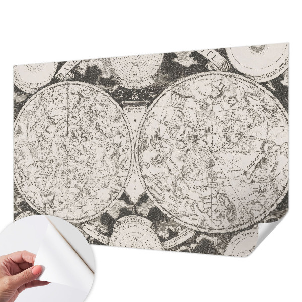 Fototapet barnrum Stjärnkarta