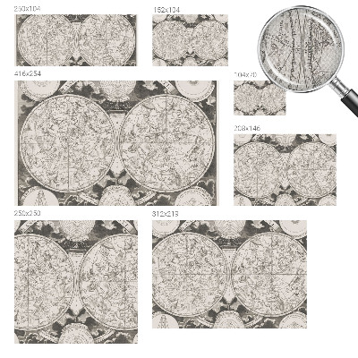 Fototapet barnrum Stjärnkarta