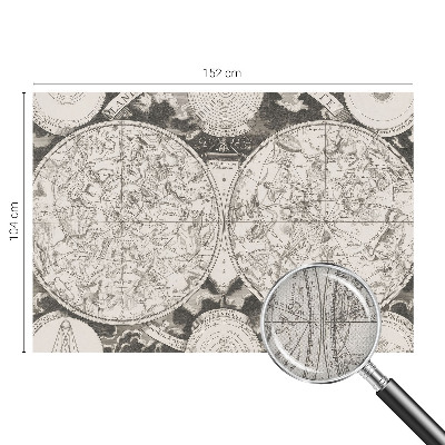 Fototapet barnrum Stjärnkarta