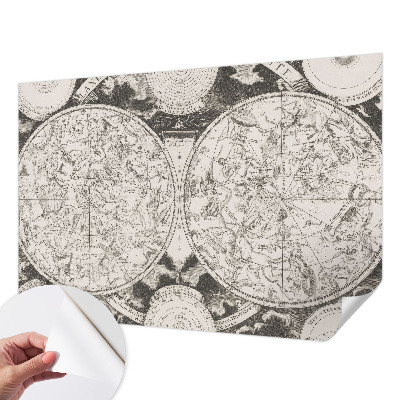 Fototapet barnrum Stjärnkarta