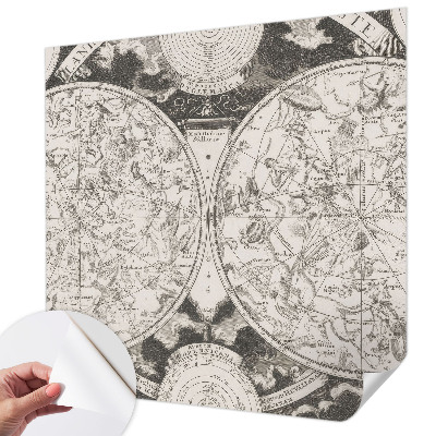 Fototapet barnrum Stjärnkarta