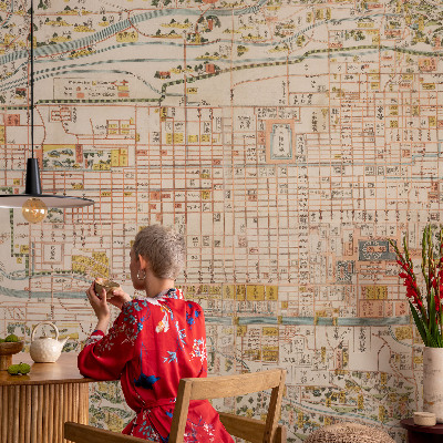 Fototapet för barn Antik karta