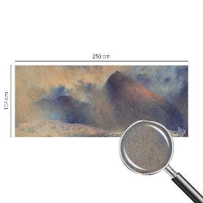 Självhäftande fototapet Bergslandskap