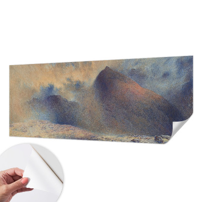 Självhäftande fototapet Bergslandskap