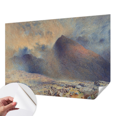 Självhäftande fototapet Bergslandskap