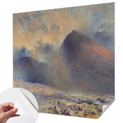 Självhäftande fototapet Bergslandskap