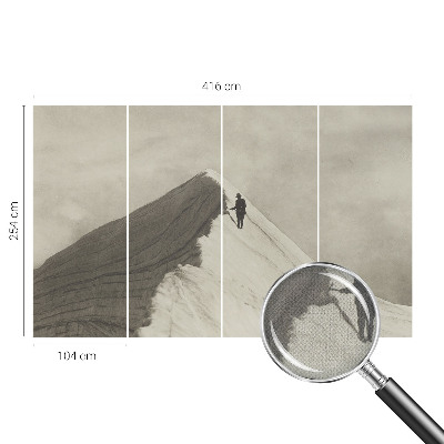 Fototapet för barn Ensam klättrare