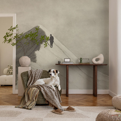 Fototapet för barn Ensam klättrare