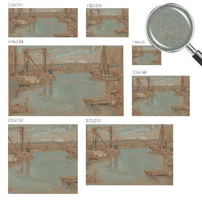 Fototapet för barn Utsikt över hamnen