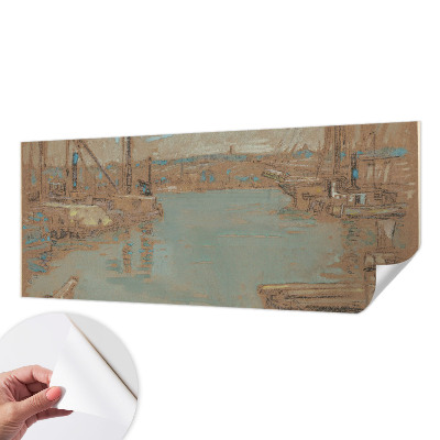 Fototapet för barn Utsikt över hamnen