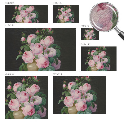 3D fototapet med blommigt mönster i elegant design
