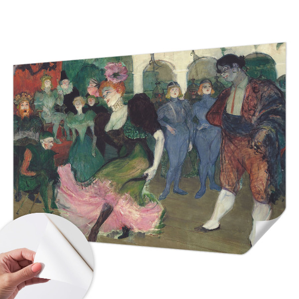 Självhäftande fotovägg Ballroomdans