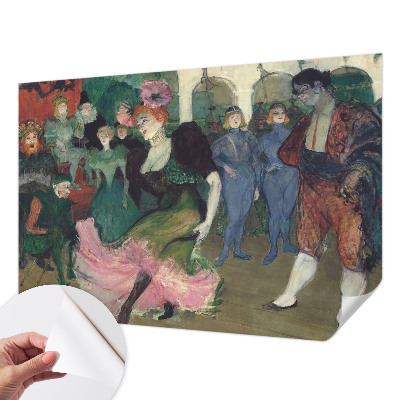 Självhäftande fotovägg Ballroomdans