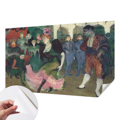 Självhäftande fotovägg Ballroomdans
