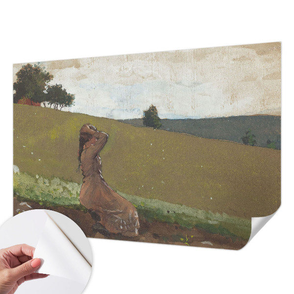 Fototapet barn En tyst scen