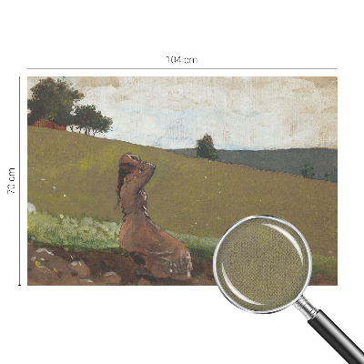 Fototapet barn En tyst scen