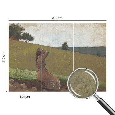 Fototapet barn En tyst scen